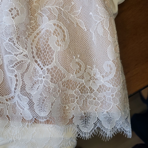 BCBGMaxazria "Renay" Off White Bodycon Dress - Picture 14 of 16